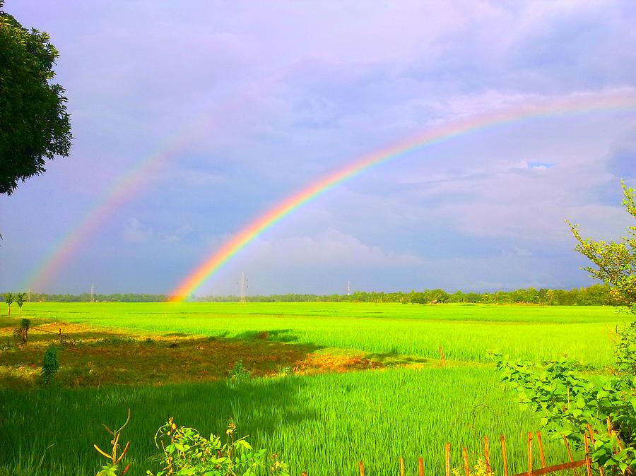 The Rainbow Photograph by Sanhita Bhattacharjee