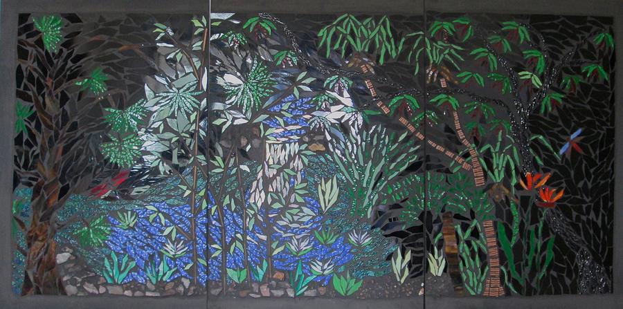 Rainforest Mixed Media - The Rainforest by Alison Edwards