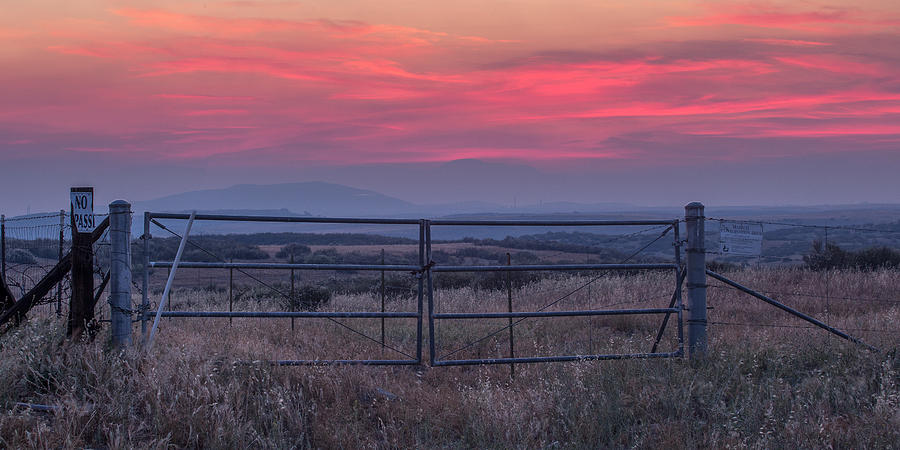 Sunset Photograph - The Ranch by Peter Tellone