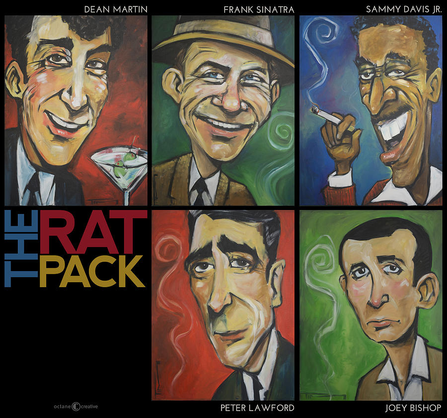 The Rat Pack Painting by Tim Nyberg