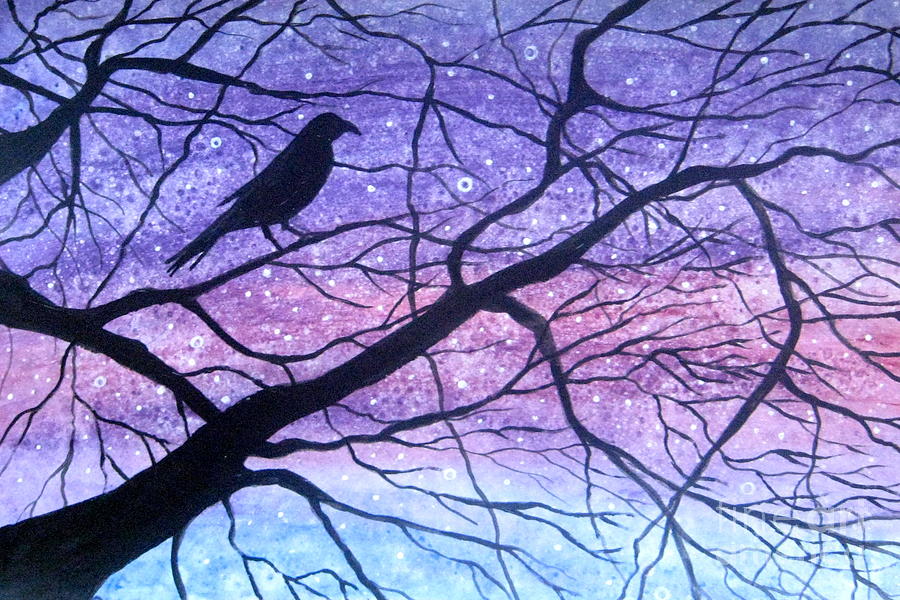 The Raven Painting By Kori Vincent Fine Art America   The Raven Kori Vincent 