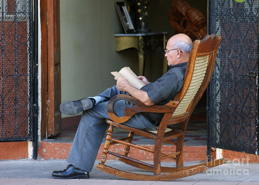 The Reader Photograph by Rudi Prott