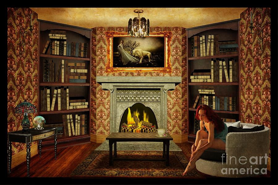 The Reading Room Mixed Media by Davandra Cribbie