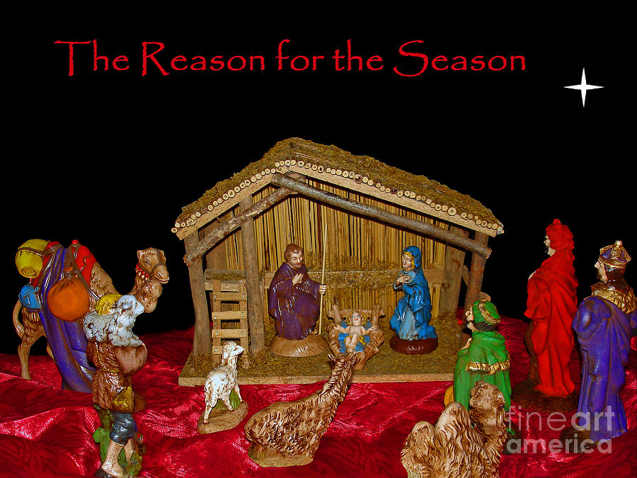 The Reason for the Season Photograph by Sue Melvin