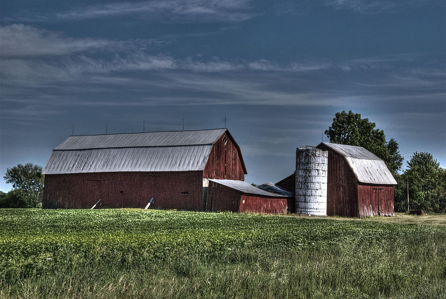 The Red Barn Photograph by Dawn Dasharion