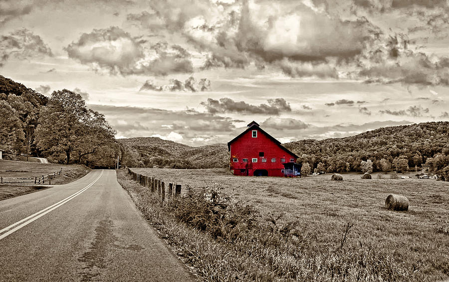 The Red Barn Photograph