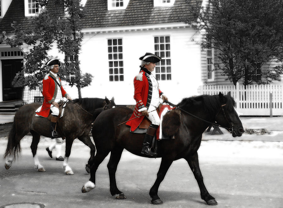 The Red Coats Photograph by Raymond Earley