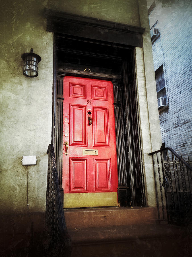 The Red Door Photograph by Natasha Marco