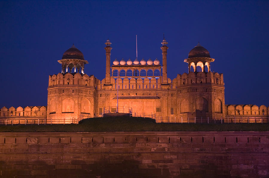 The Red Fort, Delhi, India Photograph by Mark Harmel
