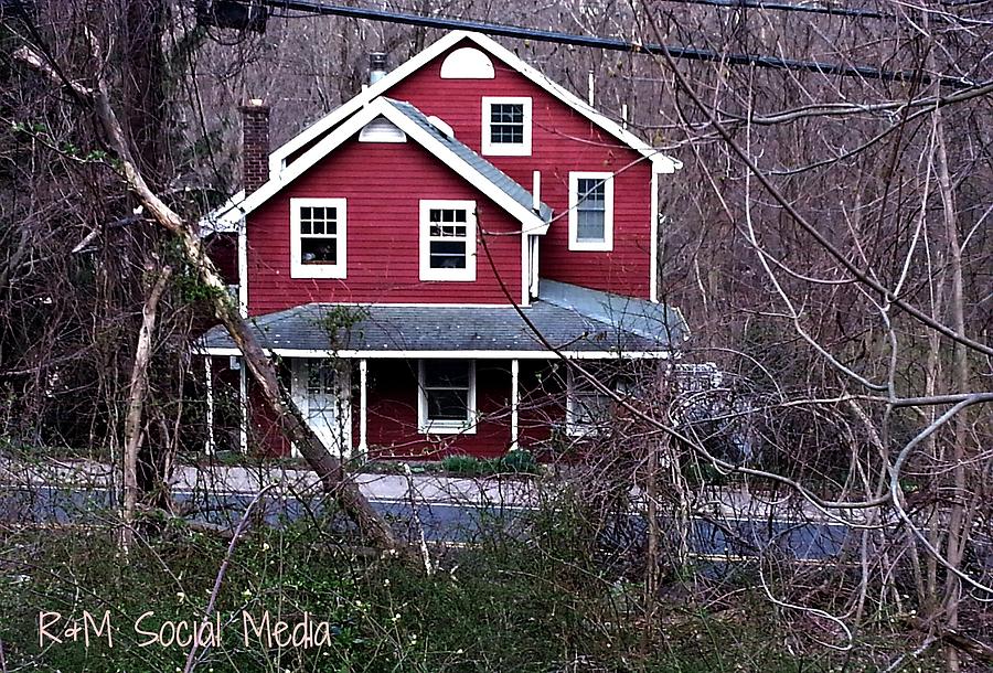 Landscape Photograph - The Red House by Marvin Washington
