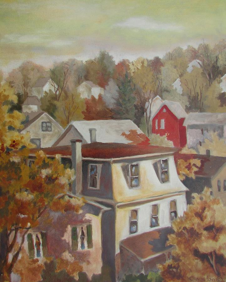 The Red House Painting by Tony Caviston