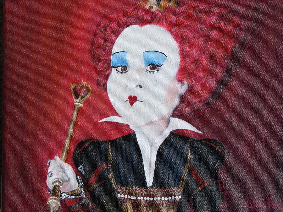The Red Queen Painting by Katherine Pohl - Pixels