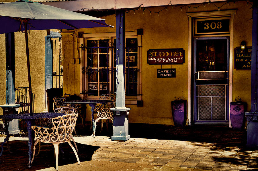 The Red Rock Cafe - Old Town - Albuquerque Photograph by David Patterson