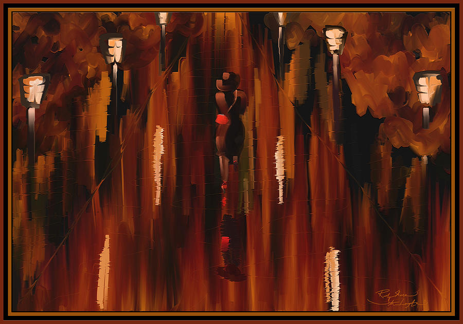 The Red Shoes Painting by Steven Lebron Langston