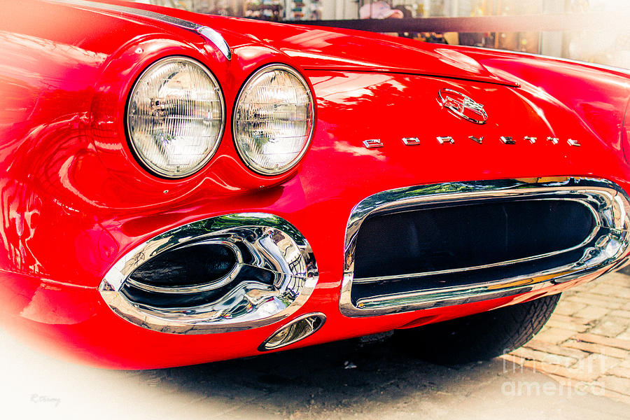 The Red Vette Photograph by Rene Triay FineArt Photos