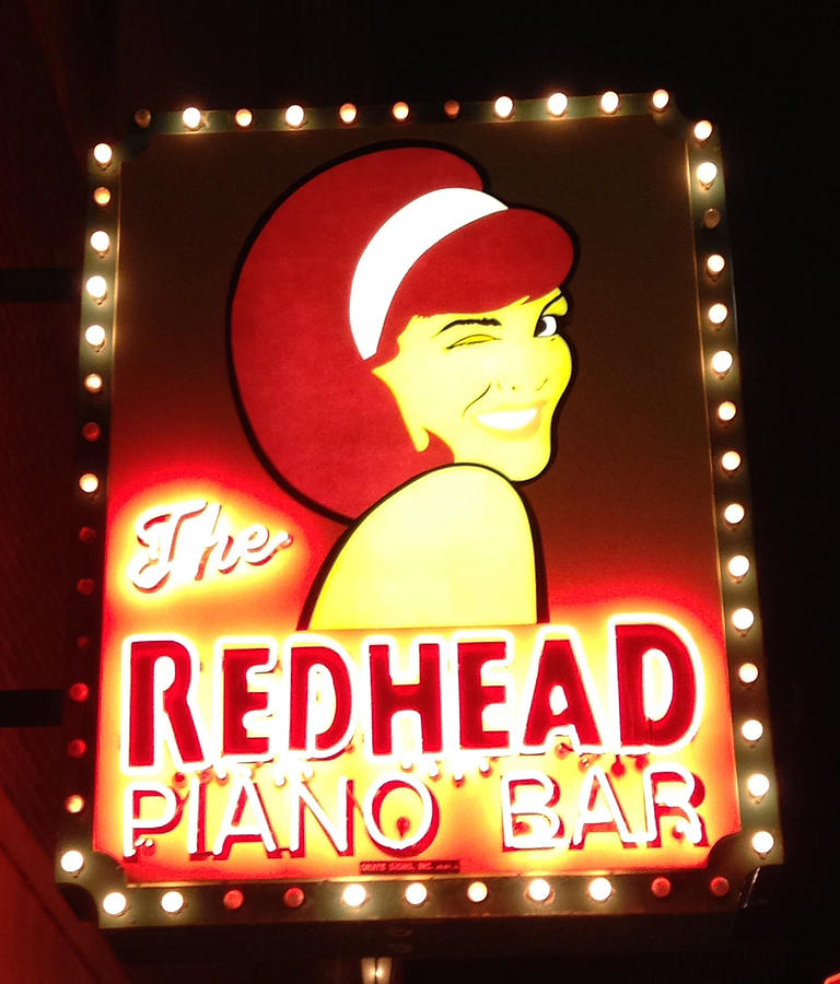 The Redhead Piano Bar Photograph