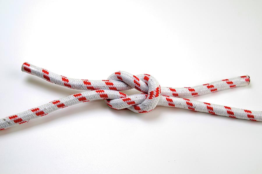 The Reef (square) Knot Photograph by Photostock-israel/science Photo Library