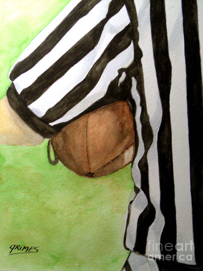 The Ref Painting by Carol Grimes