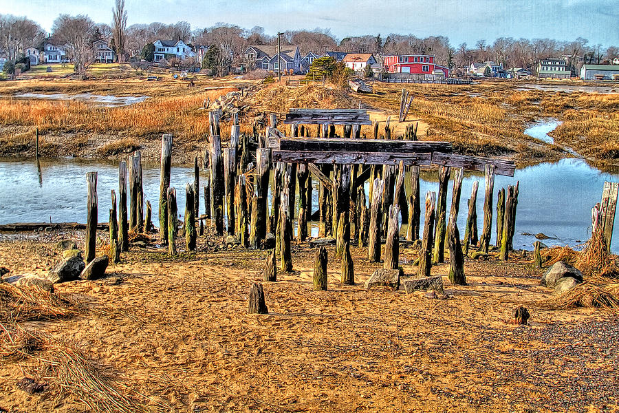 The Remains Of A Wellfleet Bridge Photograph by Constantine Gregory
