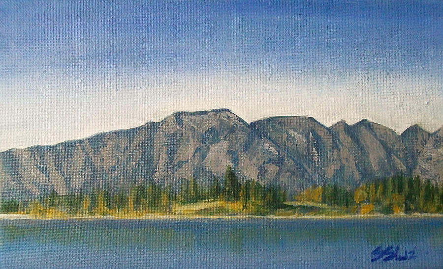 The Remarkables  Painting by Jane See