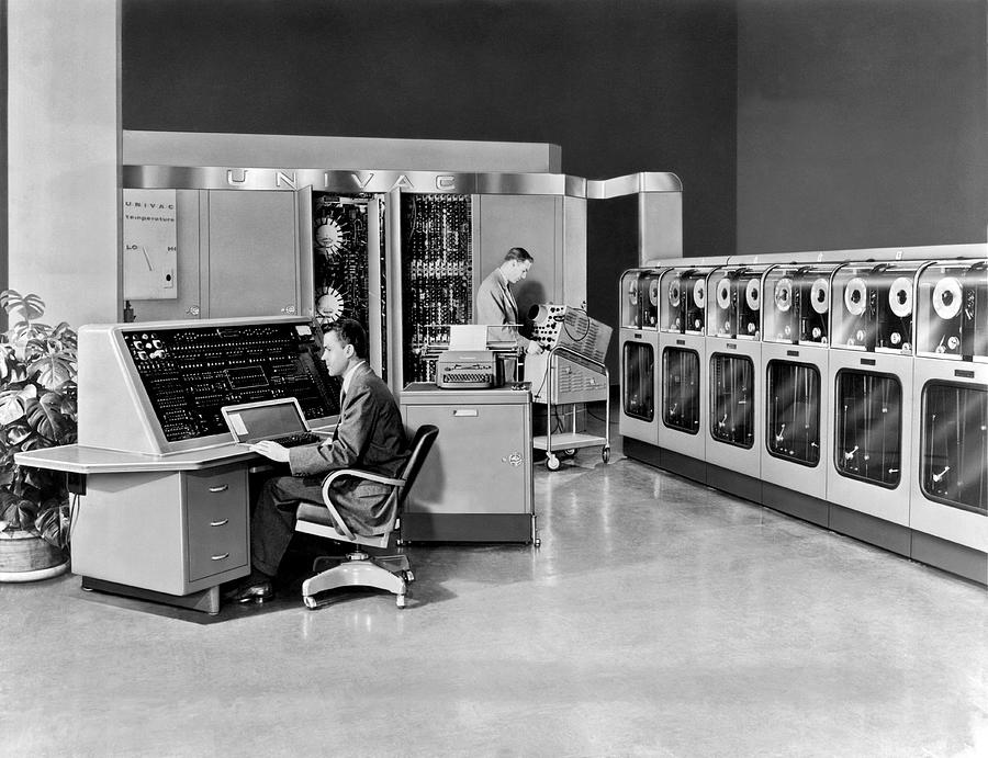 The Remington Rand Univac Photograph by Underwood Archives