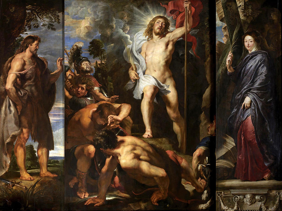 The Resurrection of Christ Painting by Peter Paul Rubens
