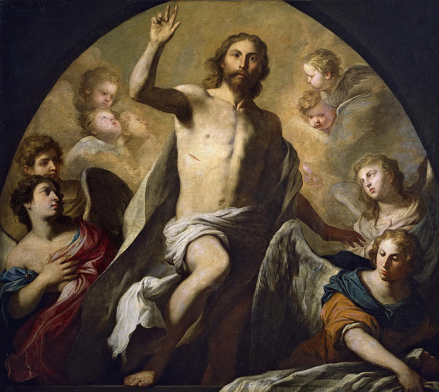 The Resurrection of Christ Painting by Pietro Novelli