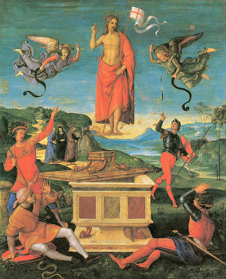 Raphael Painting - The Resurrrection of Christ by Raphael