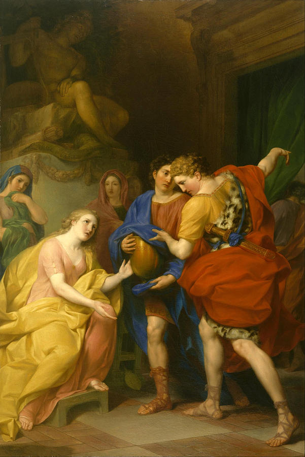 The Return of Orestes Painting by Anton von Maron