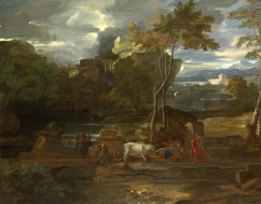 The Return of the Ark Painting by Sebastien Bourdon