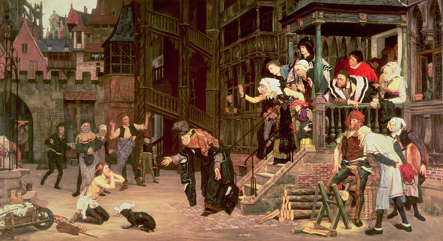 The Return Of The Prodigal Son, 1862 Oil On Canvas Photograph by James Jacques Joseph Tissot