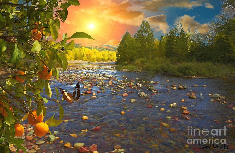 Nature Painting - The Riches Of Life by Liane Wright