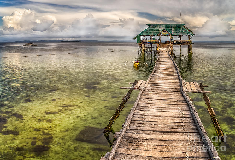 The Rickety Pier Photograph by Adrian Evans