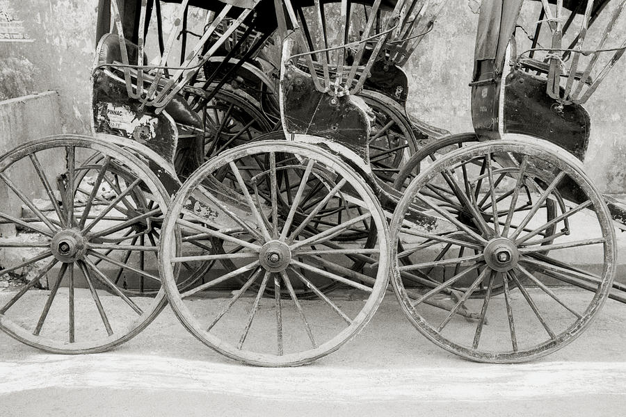 The Rickshaws Of India Photograph by Shaun Higson