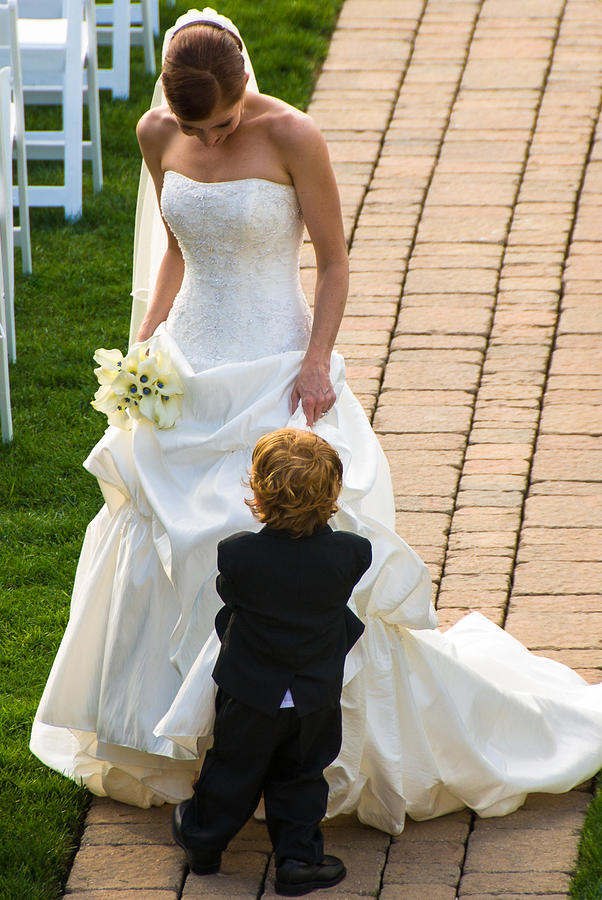 The Ring Bearer Photograph by Georgette Grossman