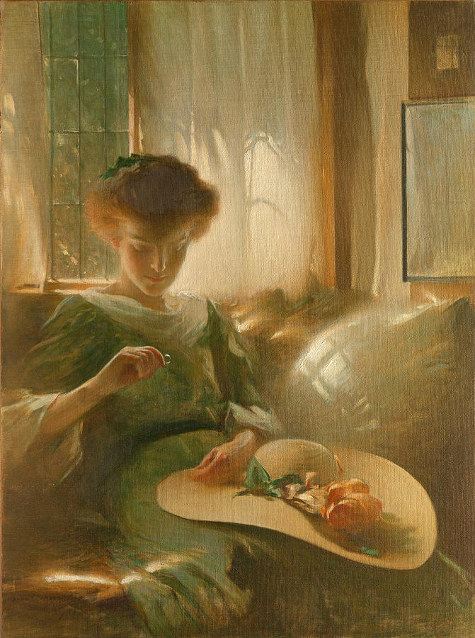 The Ring Painting by John White Alexander