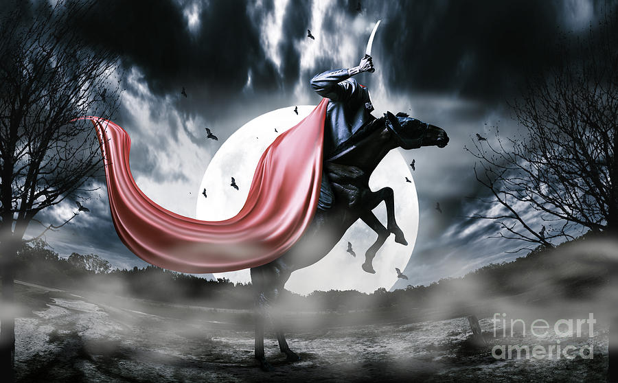 The rise of the Headless Horseman Digital Art by Jorgo Photography