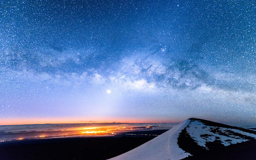 The Rise of the Milky Way 1 Photograph by Jason Chu