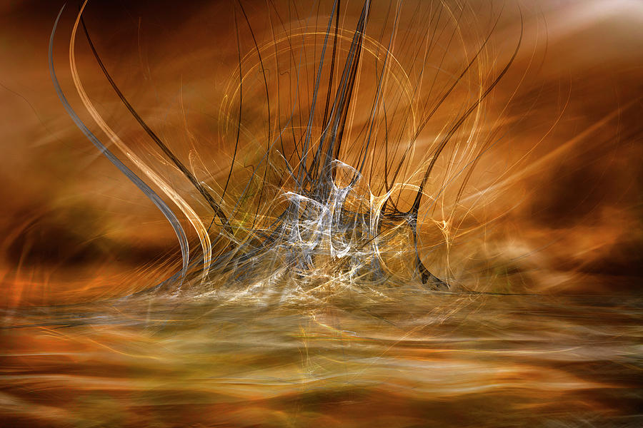 Abstract Photograph - The Rising by Willy Marthinussen