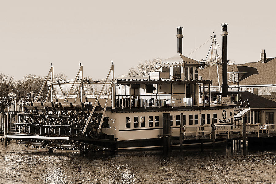 The River Lady Toms River New Jersey Photograph by Terry DeLuco