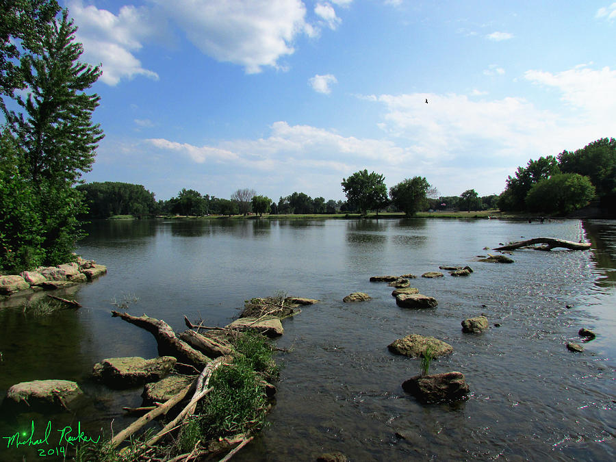 James Madison Photograph - The River Raisin by Michael Rucker
