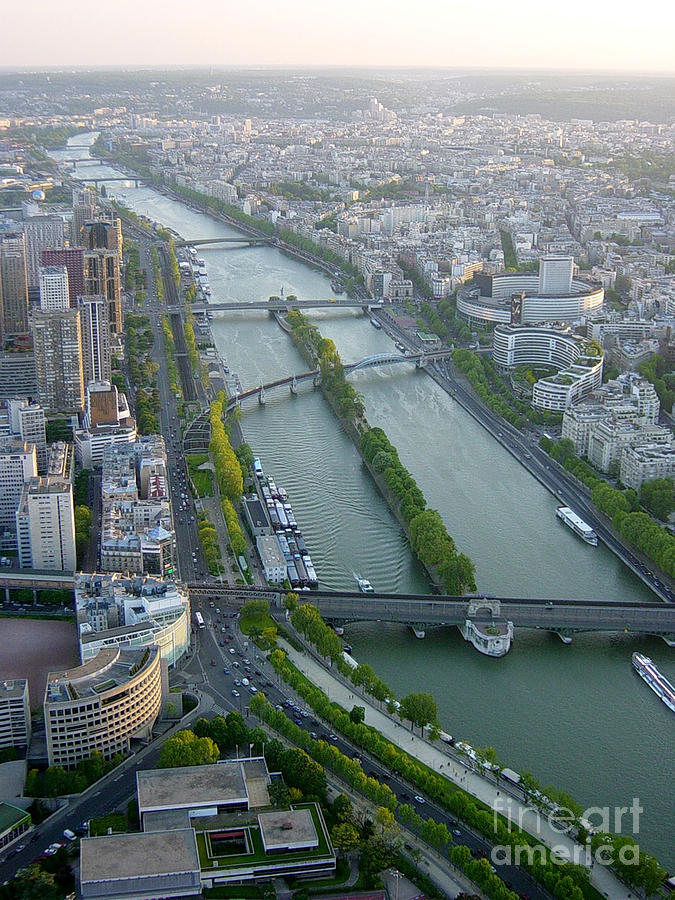 The River Seine Photograph by Deborah Smolinske