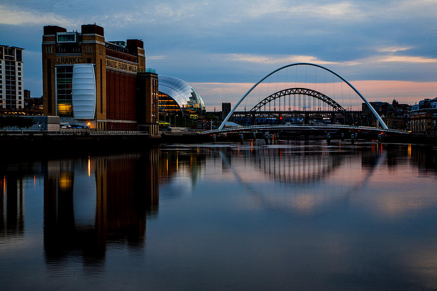 The River Tyne Photograph by Danny Brannigan