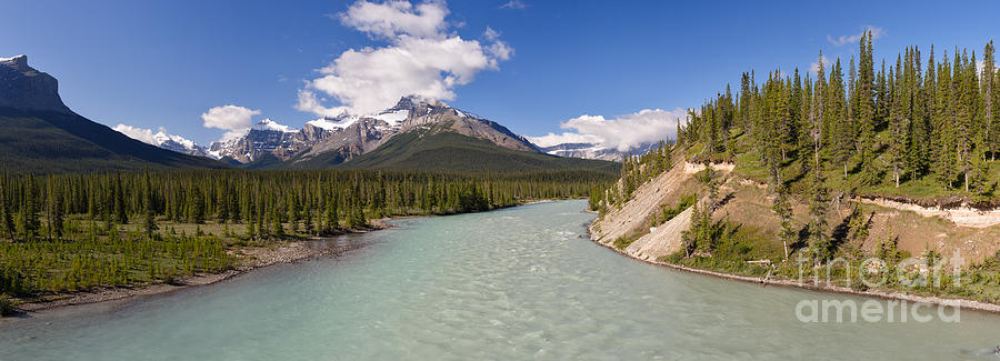 Mountain Photograph - The River Wide by Charles Kozierok
