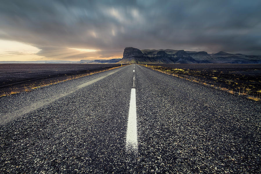 Landscape Photograph - The Road by Carlos M. Almagro