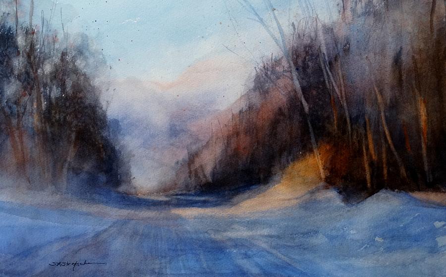 The Road Less Traveled Painting by Sandra Strohschein