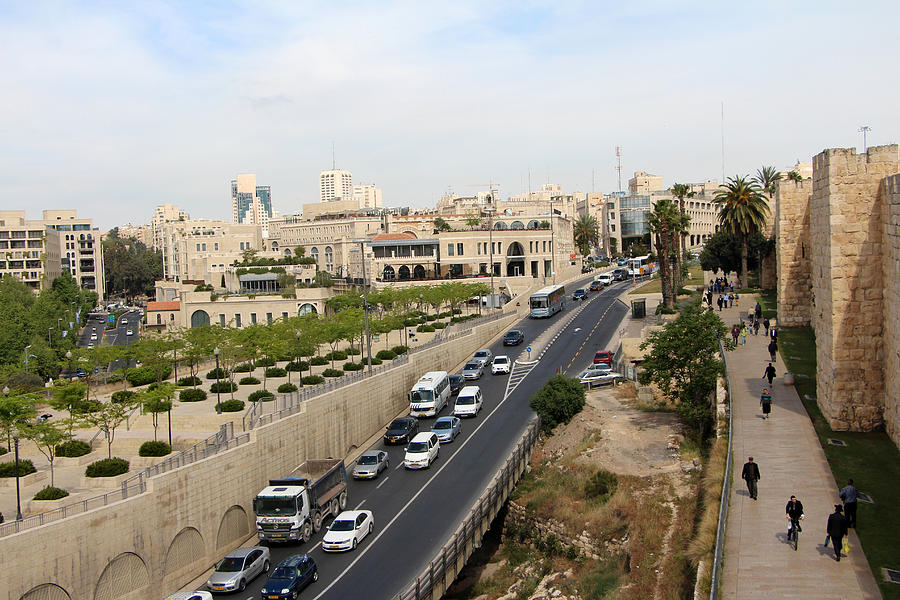The Road to Bethlehem Photograph by Munir Alawi