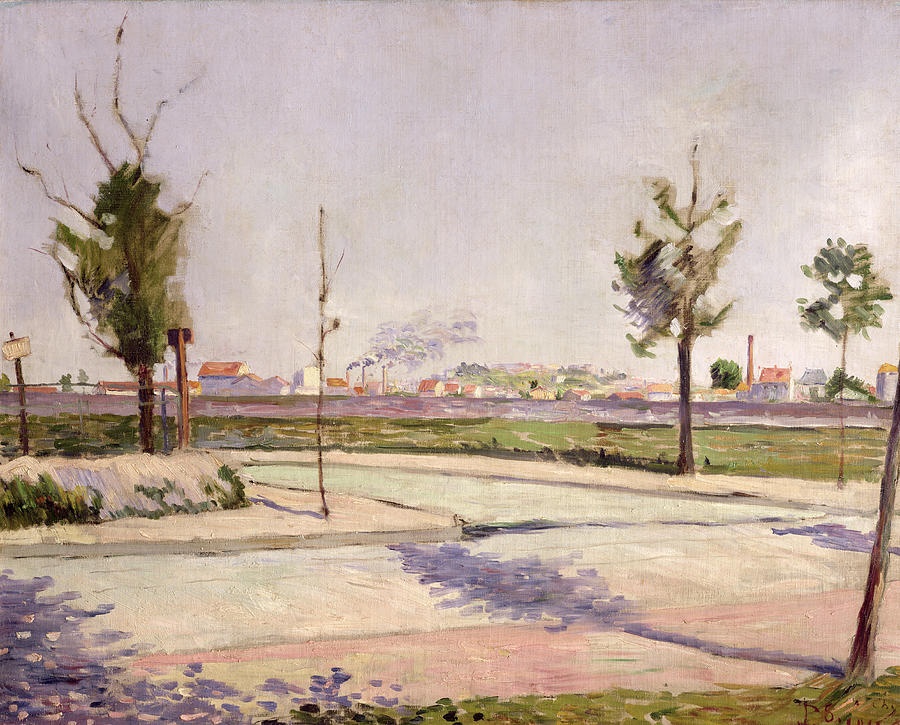 The Road To Gennevilliers, 1883 Oil On Canvas Photograph by Paul Signac
