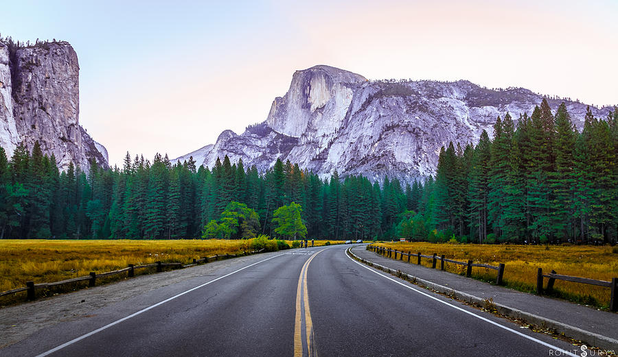 The Road to Half Dome Photograph by Rohit Surya - Pixels