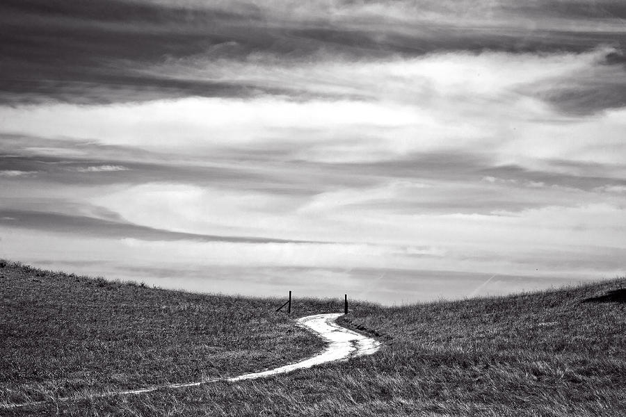 Landscape Photograph - The Road to Nowhere by Peter Tellone